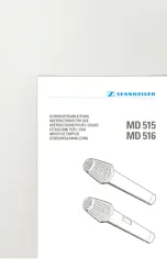 Предварительный просмотр 1 страницы Sennheiser MD 515 Instructions For Use