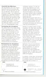 Preview for 3 page of Sennheiser MD 611 Manual