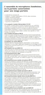 Preview for 4 page of Sennheiser ME 20 Manual