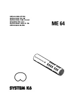 Sennheiser ME 64 Instructions For Use preview