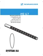 Sennheiser ME 67 Instructions For Use preview