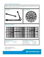 Предварительный просмотр 2 страницы Sennheiser MEG 14-40 Specifications