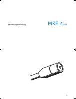 Предварительный просмотр 3 страницы Sennheiser MKE 2 Gold (German) Bedienungsanleitung