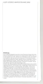 Preview for 3 page of Sennheiser MKE 2002 Manual