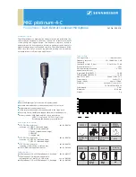 Предварительный просмотр 1 страницы Sennheiser MKE PLATINUM-4-C 5276 Technical Data