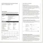 Preview for 3 page of Sennheiser MKH 110 Manual