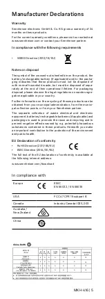 Preview for 5 page of Sennheiser MKH 416-P48 U3 Instruction Manual