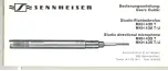 Предварительный просмотр 1 страницы Sennheiser MKH 435 T User Manual