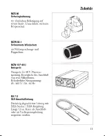 Preview for 11 page of Sennheiser MKH 80 Instructions For Use Manual