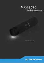 Предварительный просмотр 1 страницы Sennheiser MKH 8090 Instruction Manual