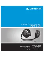 Предварительный просмотр 1 страницы Sennheiser MM 100 Instruction Manual