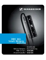 Предварительный просмотр 1 страницы Sennheiser MM 30I - Quick Manual