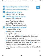 Preview for 4 page of Sennheiser MM 30I - Quick Manual