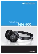 Предварительный просмотр 1 страницы Sennheiser MM 400 Instruction Manual