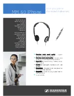 Sennheiser MM 60iP Specifications предпросмотр