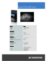 Preview for 2 page of Sennheiser MM 80 IPHONE Datasheet