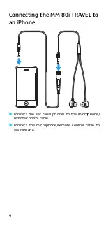 Preview for 5 page of Sennheiser MM 80i TRAVEL Instruction Manual