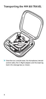 Preview for 9 page of Sennheiser MM 80i TRAVEL Instruction Manual