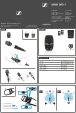 Preview for 1 page of Sennheiser MMK 965-1 Quick Manual