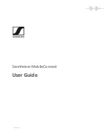 Preview for 1 page of Sennheiser MobileConnect MCS v1 User Manual