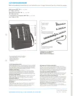 Предварительный просмотр 1 страницы Sennheiser MVF 30 Instructions For Use