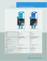 Preview for 4 page of Sennheiser MX 450 Specifications