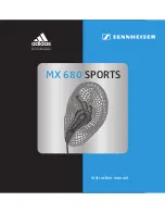 Sennheiser MX 680 SPORTS - 10-09 Instruction Manual preview
