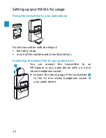 Preview for 14 page of Sennheiser MX W1 Instruction Manual