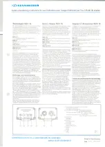 Preview for 1 page of Sennheiser MZA 16 Manual