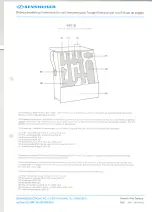 Sennheiser MZB 30 Manual preview