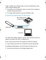 Preview for 7 page of Sennheiser MZD 8000 Instruction Manual
