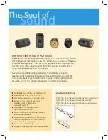 Предварительный просмотр 1 страницы Sennheiser MZF 8000 Product Sheet