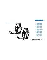 Sennheiser NoiseGard HMDC 322 Instructions For Use Manual preview