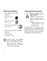 Preview for 3 page of Sennheiser OMX 680 SPORTS - 10-09 Instruction Manual