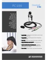 Sennheiser PC 100 Specifications preview