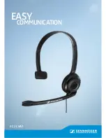 Предварительный просмотр 1 страницы Sennheiser PC 2 CHAT Instructions For Use