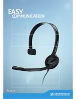 Предварительный просмотр 1 страницы Sennheiser PC 21-II Datasheet