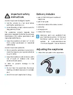 Preview for 2 page of Sennheiser PMX 680 SPORTS - 10-09 Instruction Manual