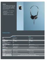 Предварительный просмотр 3 страницы Sennheiser PMX 90 Specifications