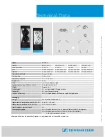 Предварительный просмотр 2 страницы Sennheiser PX 100-II Product Sheet