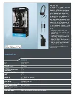 Предварительный просмотр 2 страницы Sennheiser PX 100-LLI Datasheet