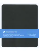 Предварительный просмотр 11 страницы Sennheiser px-200 ii Quick Start Manual