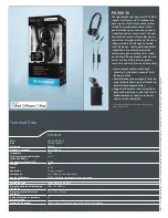 Предварительный просмотр 2 страницы Sennheiser PX 200-LLI Datasheet