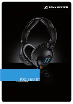 Предварительный просмотр 1 страницы Sennheiser PX 360 BT - Instruction Manual