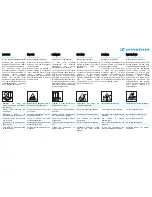 Preview for 3 page of Sennheiser PXC 250 Instruction