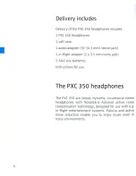 Предварительный просмотр 5 страницы Sennheiser PXC 350 Instruction Manual