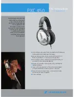 Sennheiser PXC 450 Brochure предпросмотр