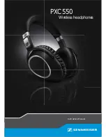 Предварительный просмотр 1 страницы Sennheiser PXC 550 Instruction Manual