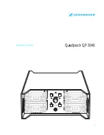 Предварительный просмотр 3 страницы Sennheiser Quadpack QP 3041 Instruction Manual