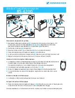 Предварительный просмотр 3 страницы Sennheiser Quickguide RS 4200 Quick Instructions